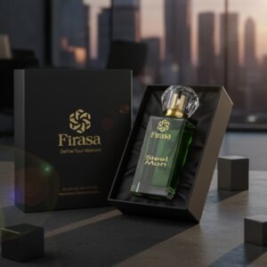 Steel Man by FIRASA – Premium Long Lasting Perfume for Men (Impression of Creed Aventus)